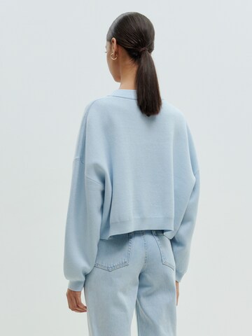 EDITED Sweat jacket 'Bailee' in Blue