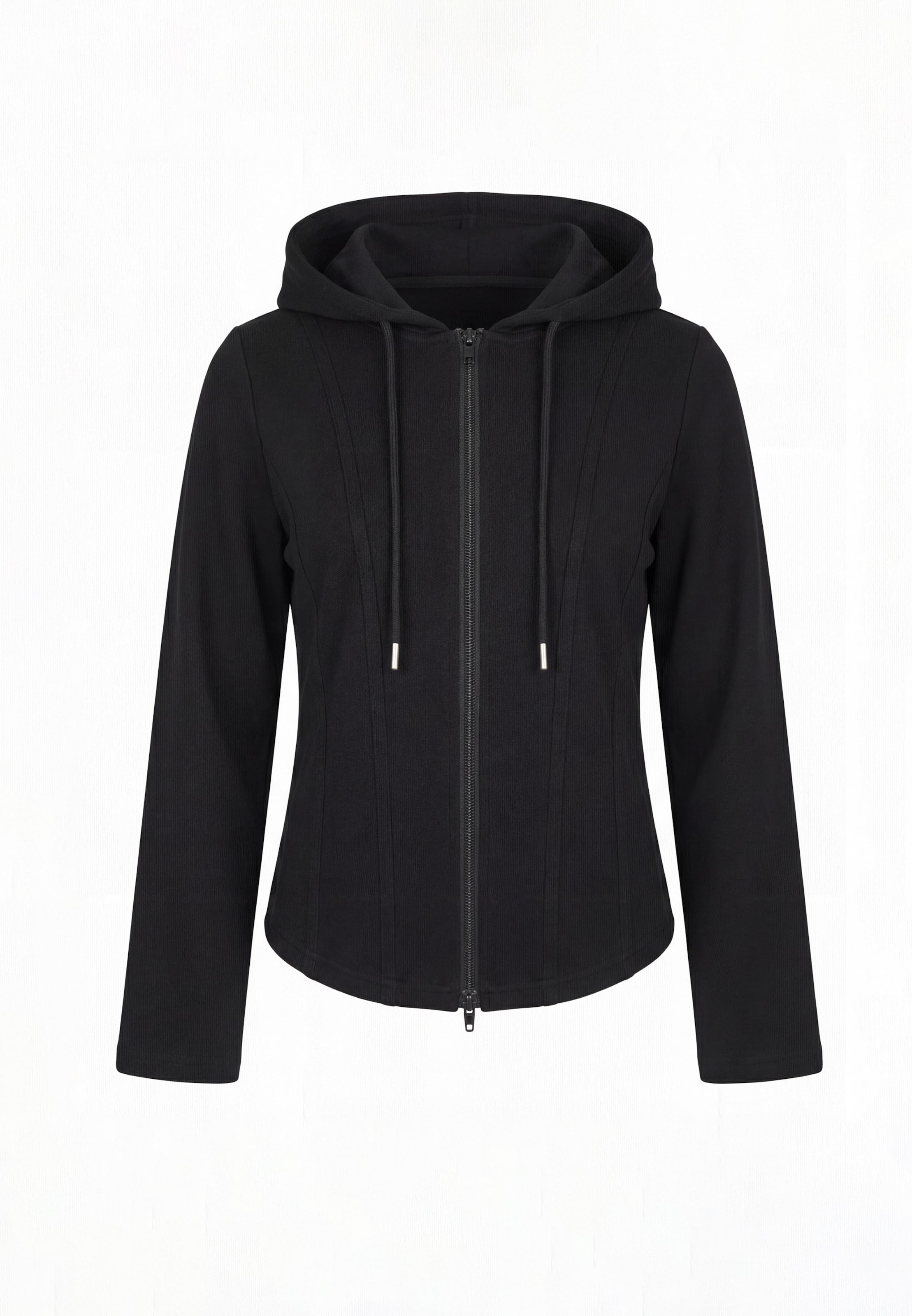 myMo ATHLSR - Sudadera con cremallera en negro: frente