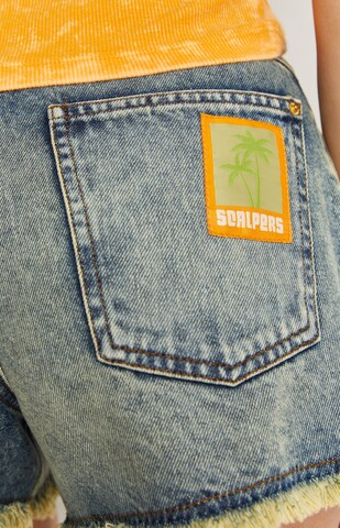 Scalpers Regular Jeans i blå