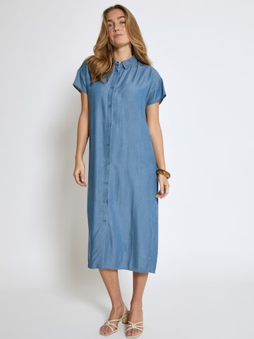 Abito camicia 'Elaina' di DESIRES in blu: frontale