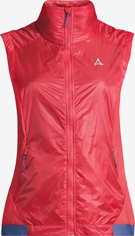 Gilet sportivo 'La Colona' di Schöffel in rosa: frontale