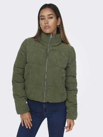 Veste mi-saison ONLY en vert : devant