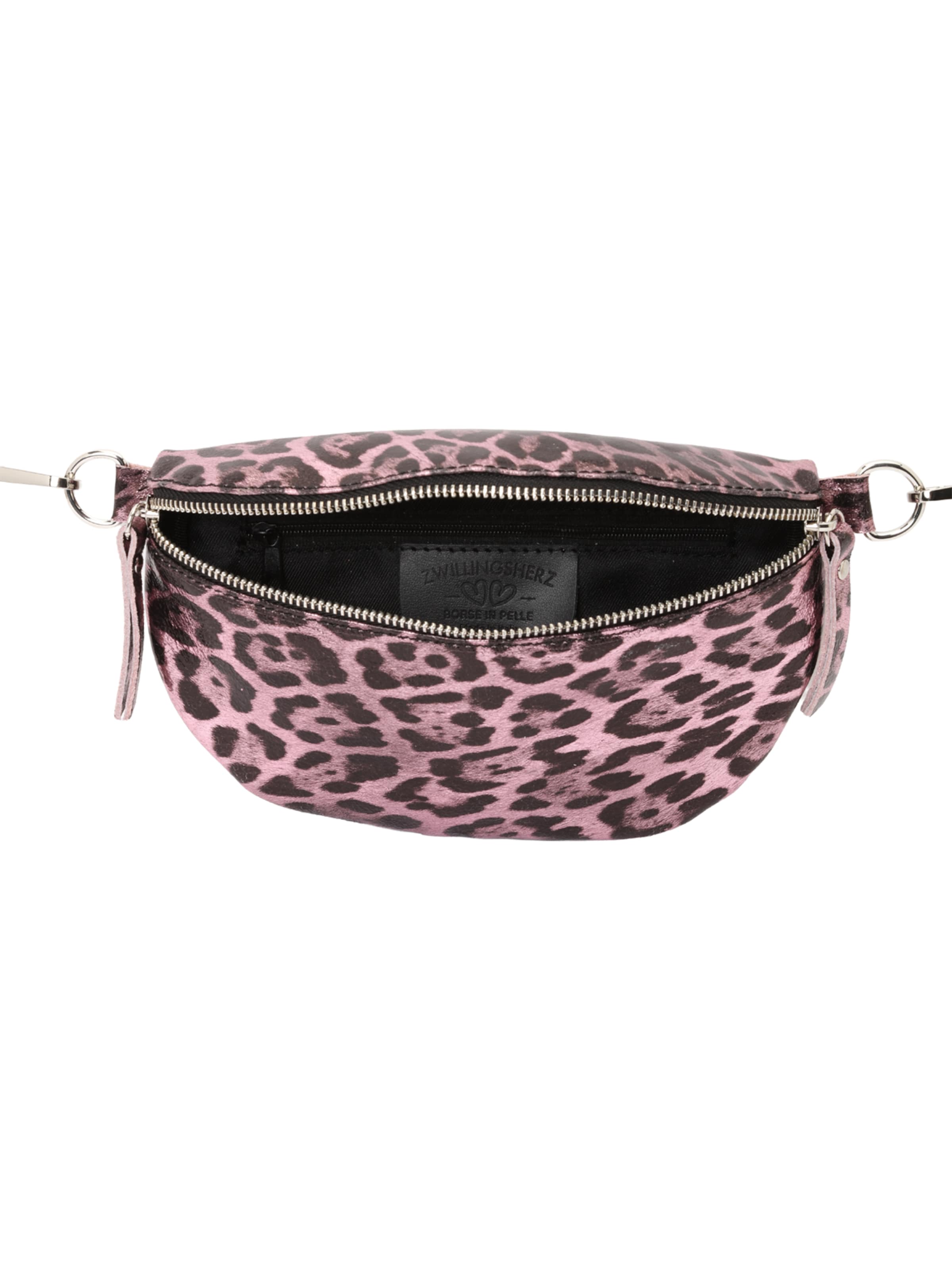 Zwillingsherz Torbica za okrog pasu | roza barva