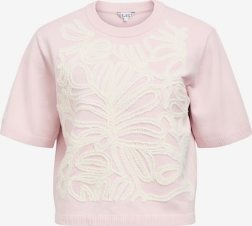 Pull-over 'OBJMini' OBJECT en violet : devant