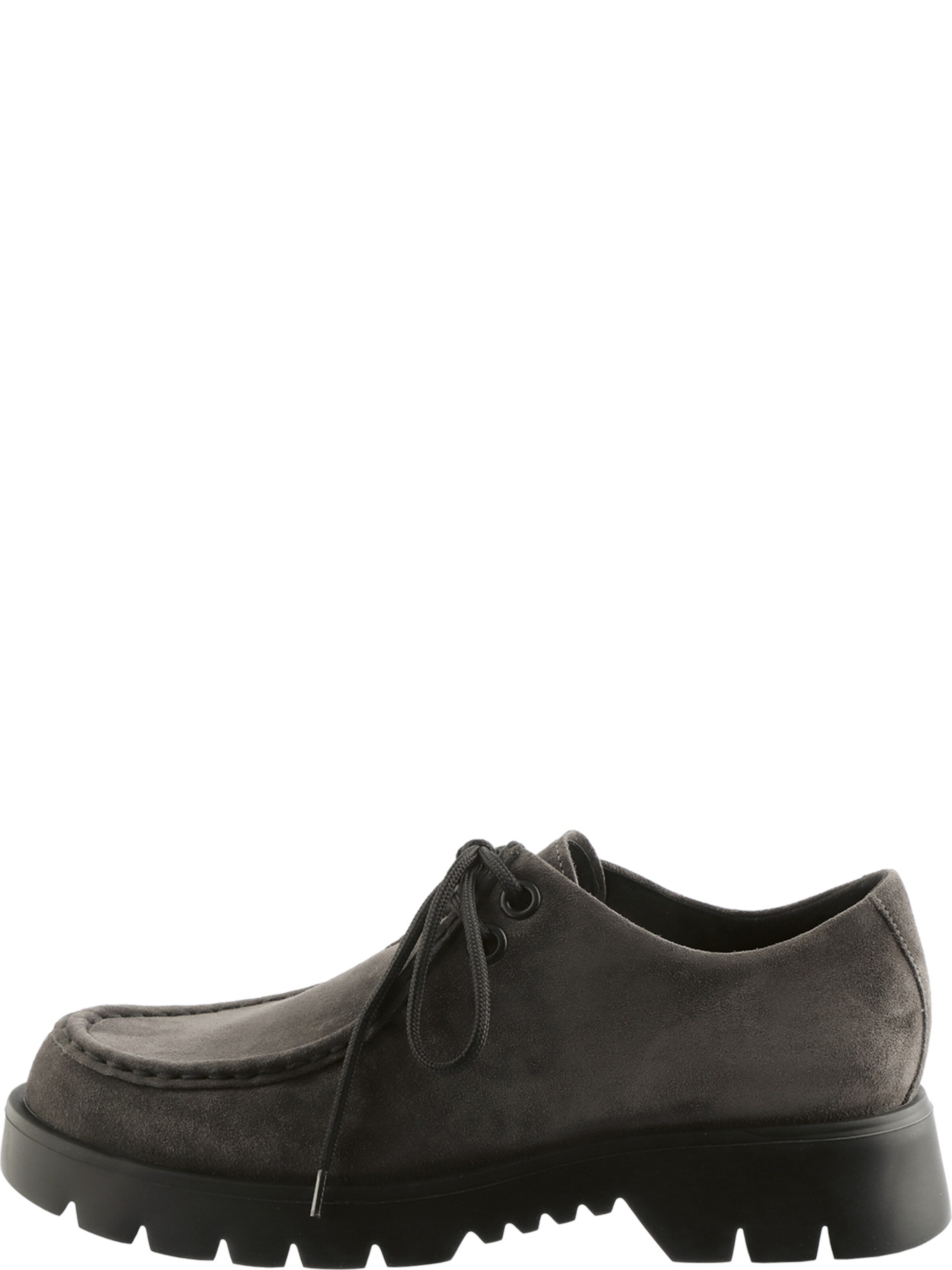 Högl Schnürer ' SALLY ' in Grau: Vorderseite