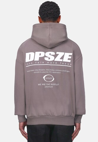 Dropsize Sweatshirt in Bruin: voorkant