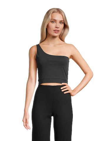 AÉROPOSTALE Top in Black: front