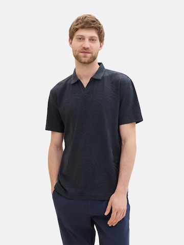 TOM TAILOR Shirt in Blue: front