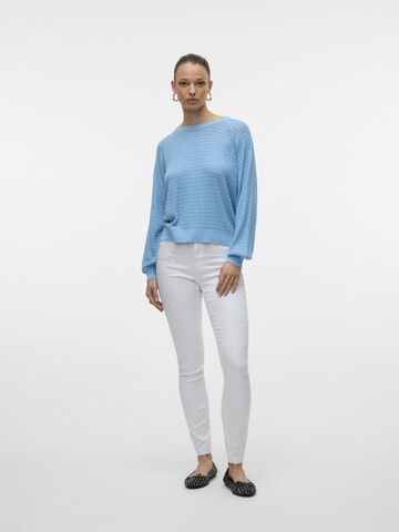 VERO MODA Trui 'VMNew Lexsun' in Blauw