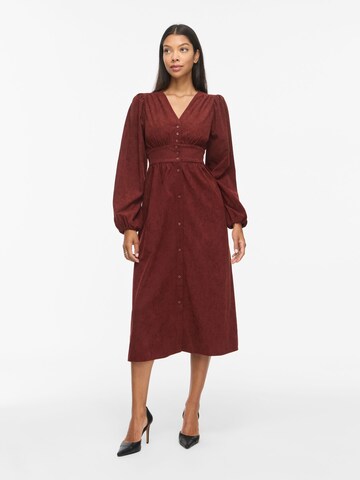 Robe 'ELSA' VILA en rouge : devant