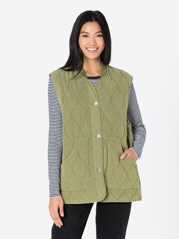 Free People Vest 'Billy' in Green: front