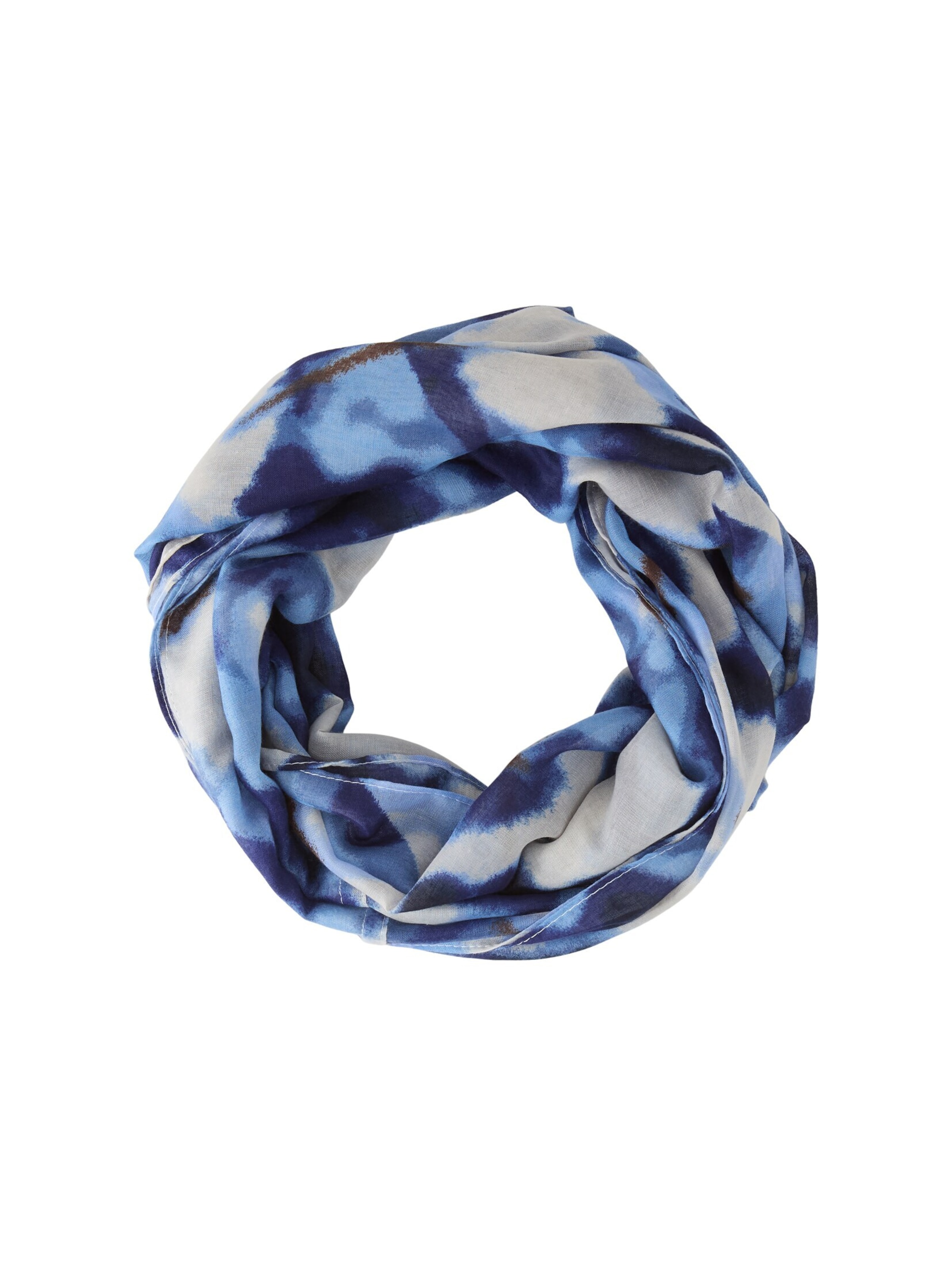 TOM TAILOR Loop scarf in Blue: front