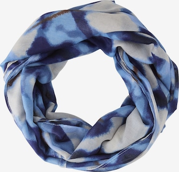TOM TAILOR Tunnelsjaal in Blauw: voorkant