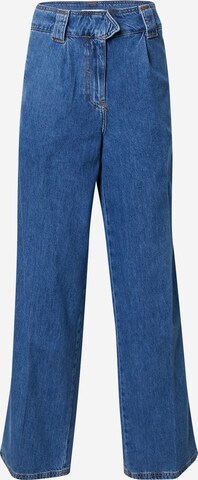 Wide Leg Jean River Island en bleu : devant