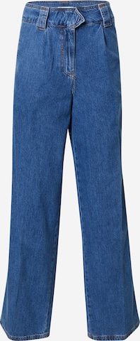 River Island Wide leg Jeans in Blue: front