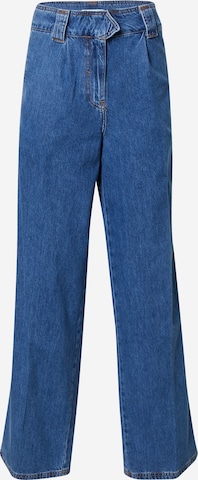 River Island Wide leg Jeans in Blauw: voorkant