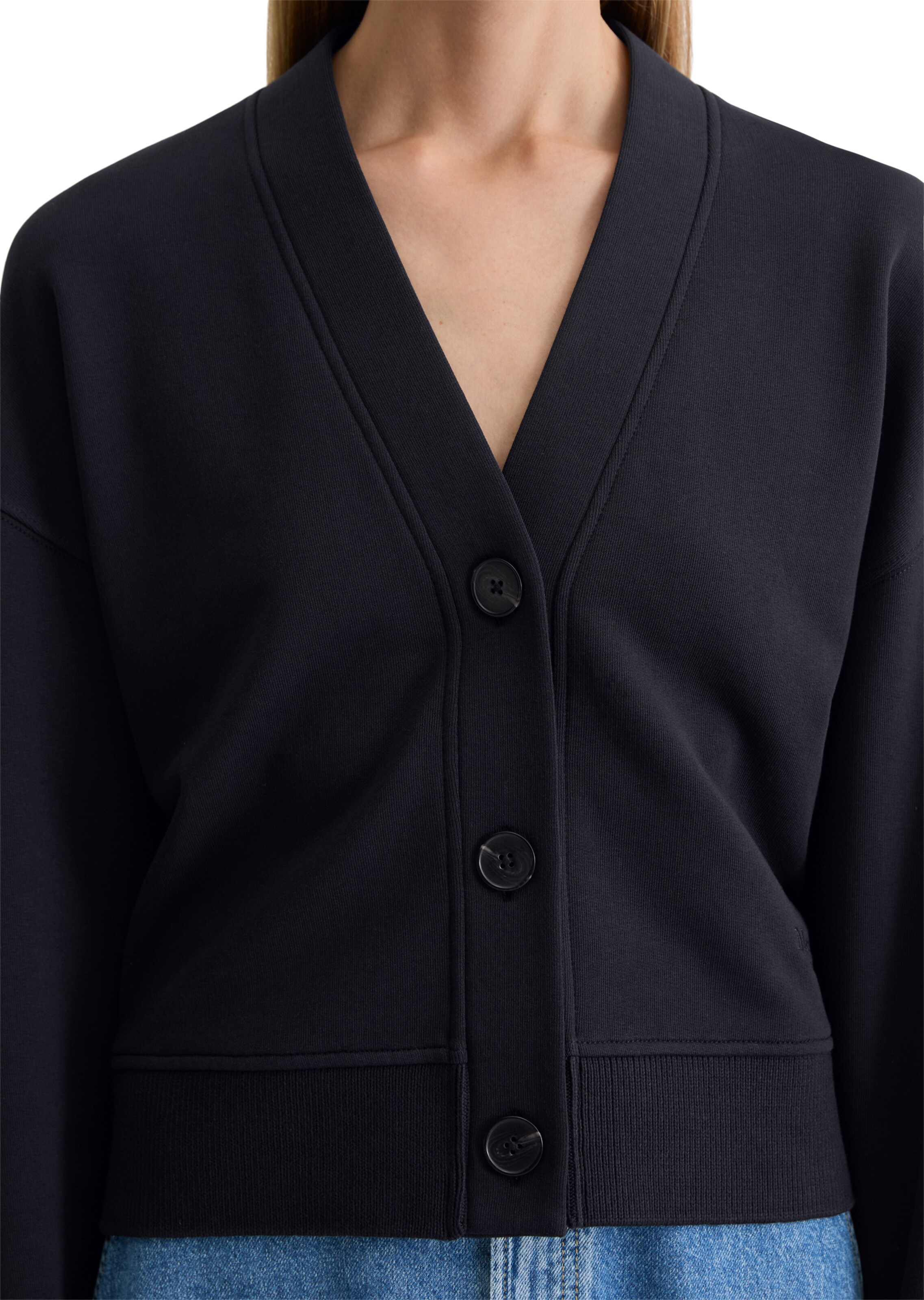 Marc O'Polo Sweatjacke in Blau