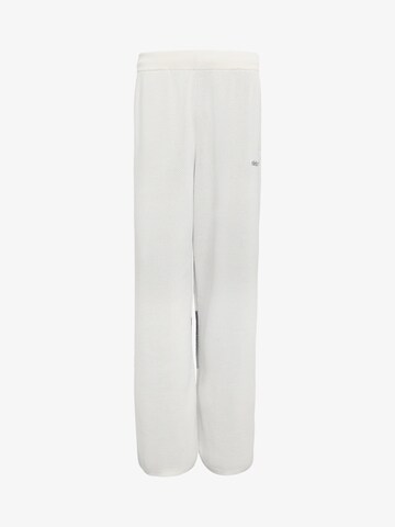 Regular Pantalon de sport ADIDAS en blanc : devant