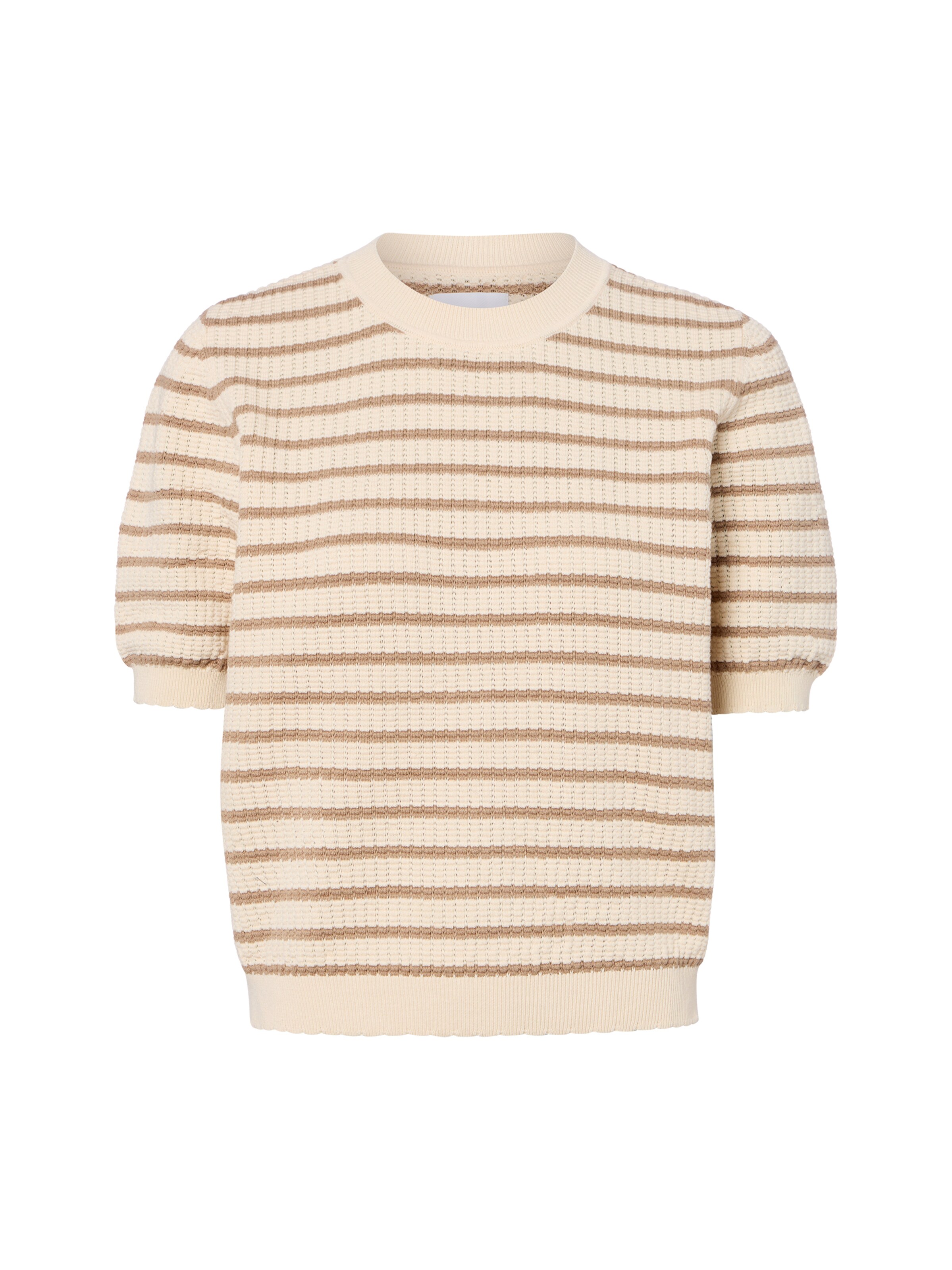 NÜMPH Trui in Beige: voorkant