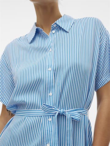 Abito camicia 'BUMPY' di VERO MODA in blu