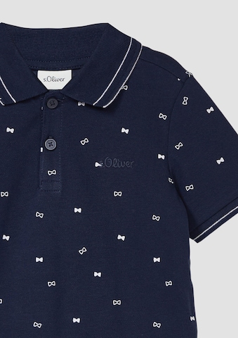 s.Oliver Poloshirt in Blau