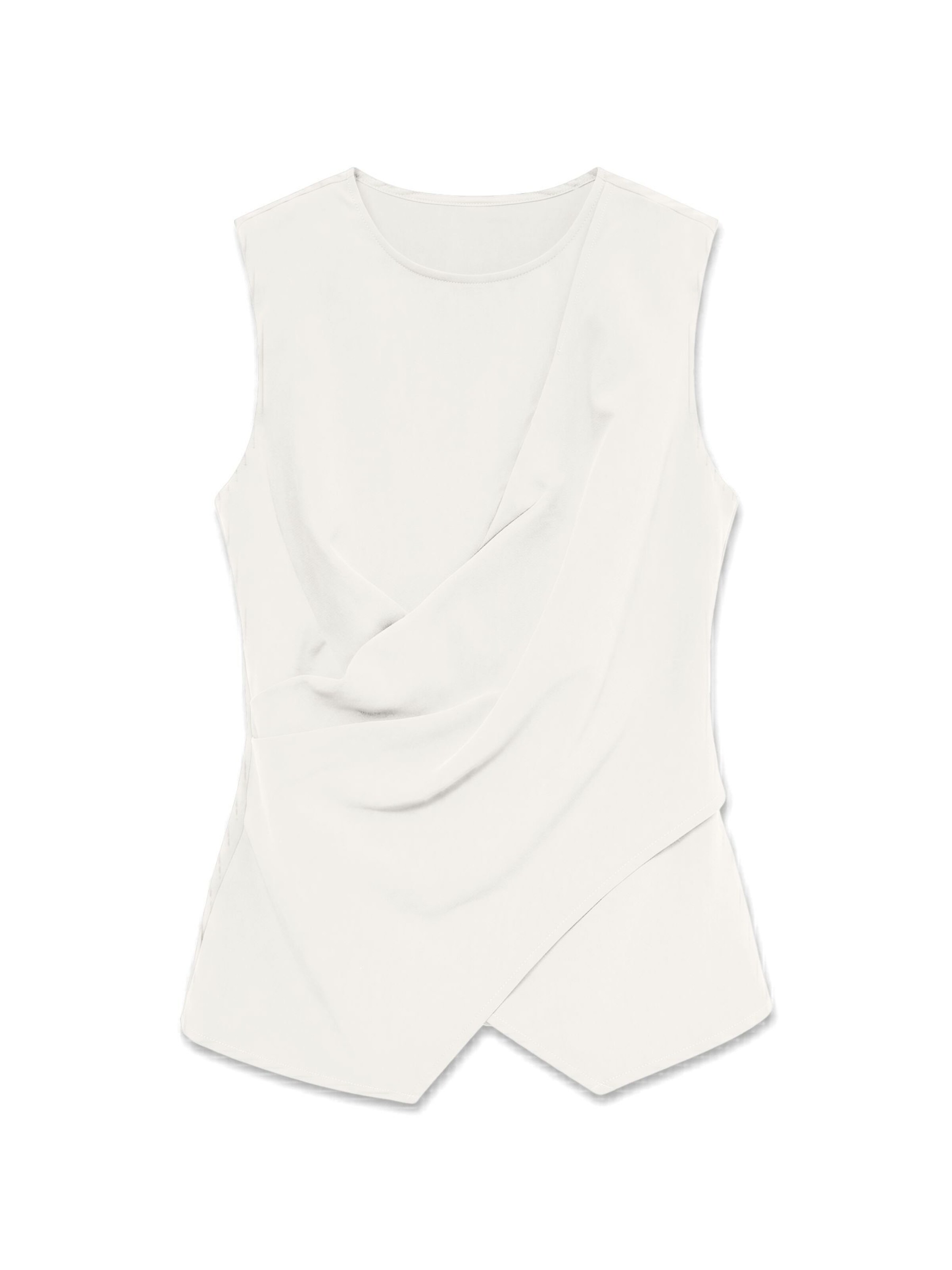 Haut 'VMOlive' VERO MODA en blanc : devant