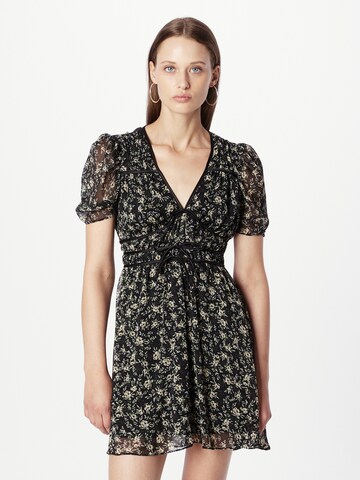 TOPSHOP Summer dress in Black: front