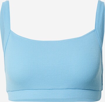 ABOUT YOU x Laura Giurcanu Top 'Sarah' in Blue: front