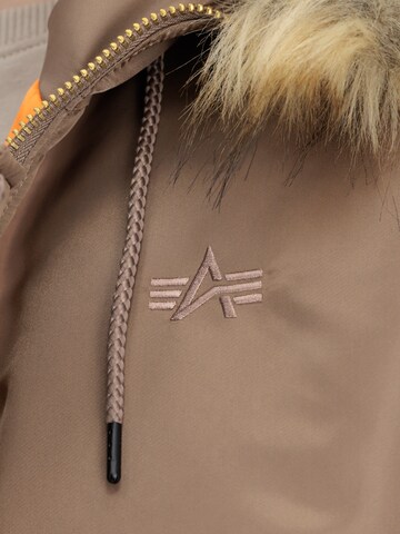 ALPHA INDUSTRIES Winter Parka in Brown