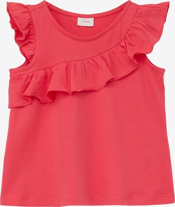 s.Oliver Shirt in Rood: voorkant