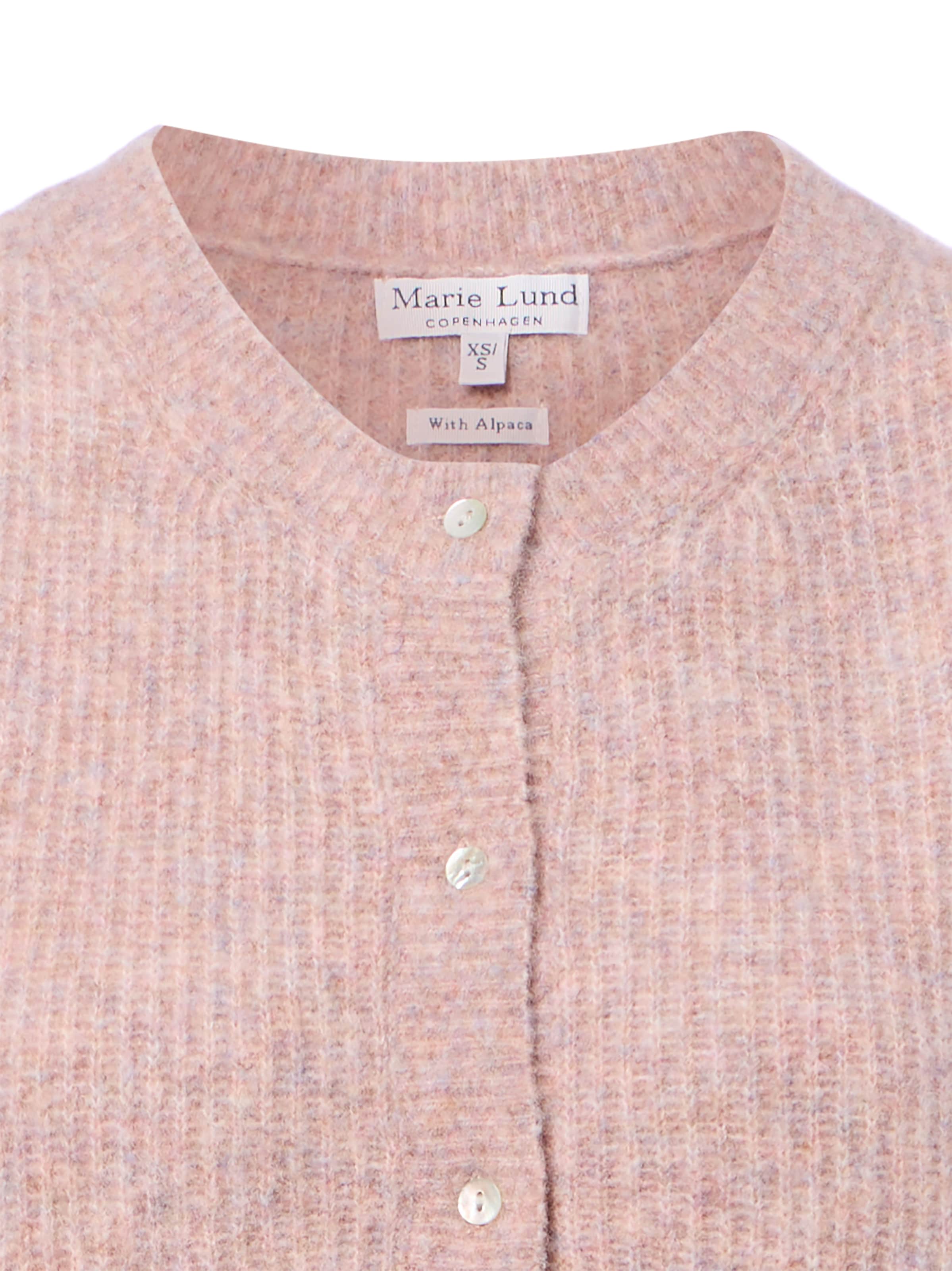 Marie Lund Knit cardigan in Pink