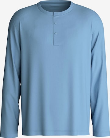 CALIDA Shirt 'RMX Sleep Free' in Blauw: voorkant