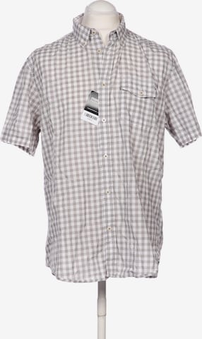 Marc O'Polo Button Up Shirt in XL in Grey: front