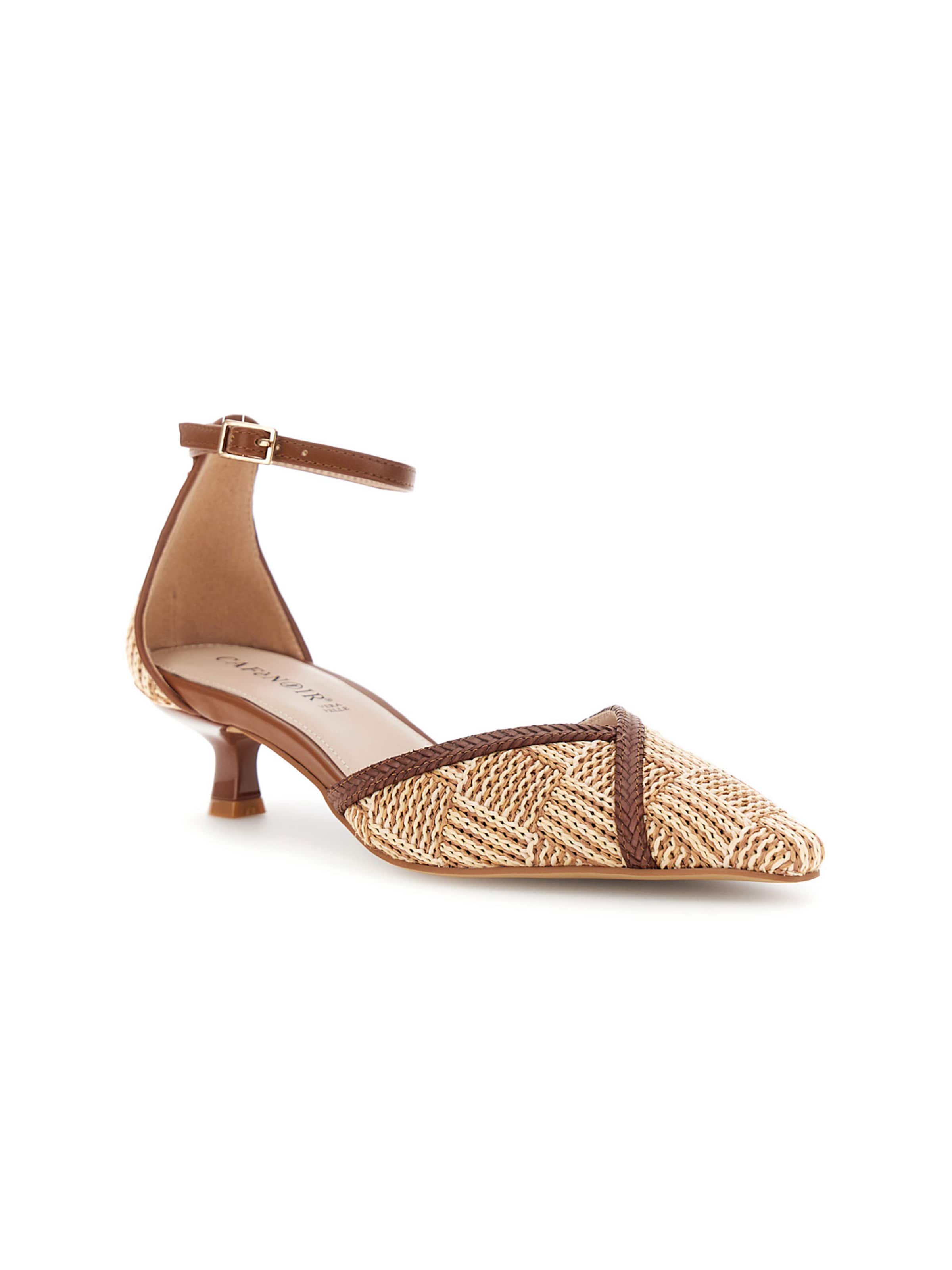 CAFè NOIR Pumps in Beige: front