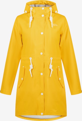 Cappotto funzionale di ICEBOUND in giallo: frontale