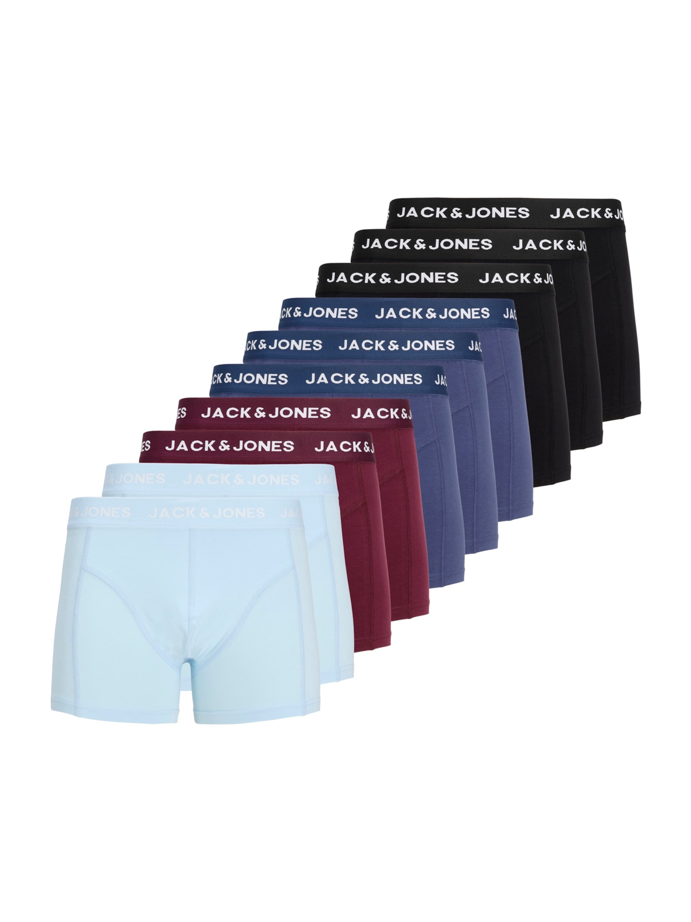 JACK & JONES Boxershorts 'JACJOTA SOLID' in Blau: Vorderseite