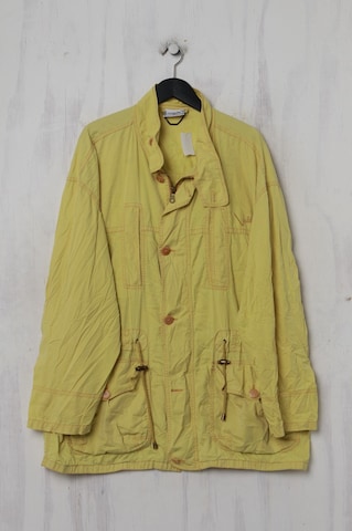 VALENTINO Jacket & Coat in XL in Yellow: front