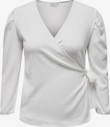 ONLY Carmakoma Blouse in White: front