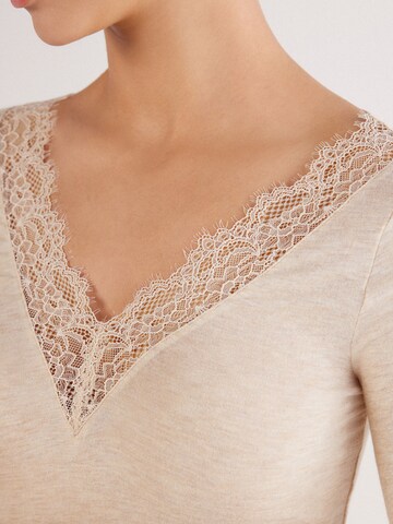 INTIMISSIMI Shirt 'Ultralight' in Beige