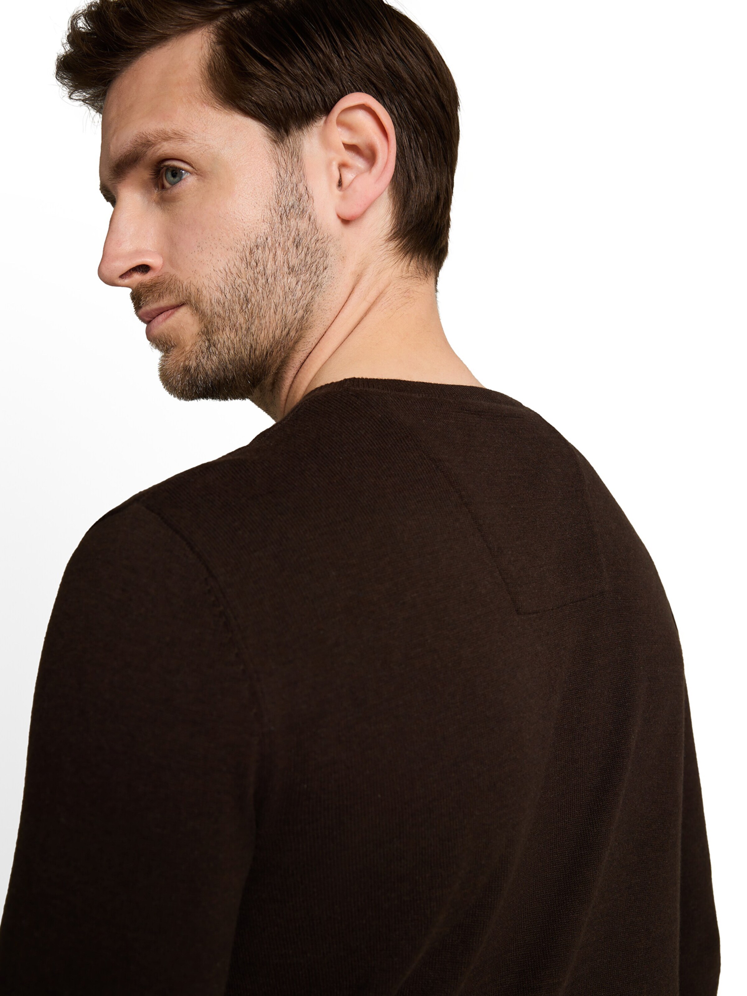 TOM TAILOR Regular fit Trui in Bruin