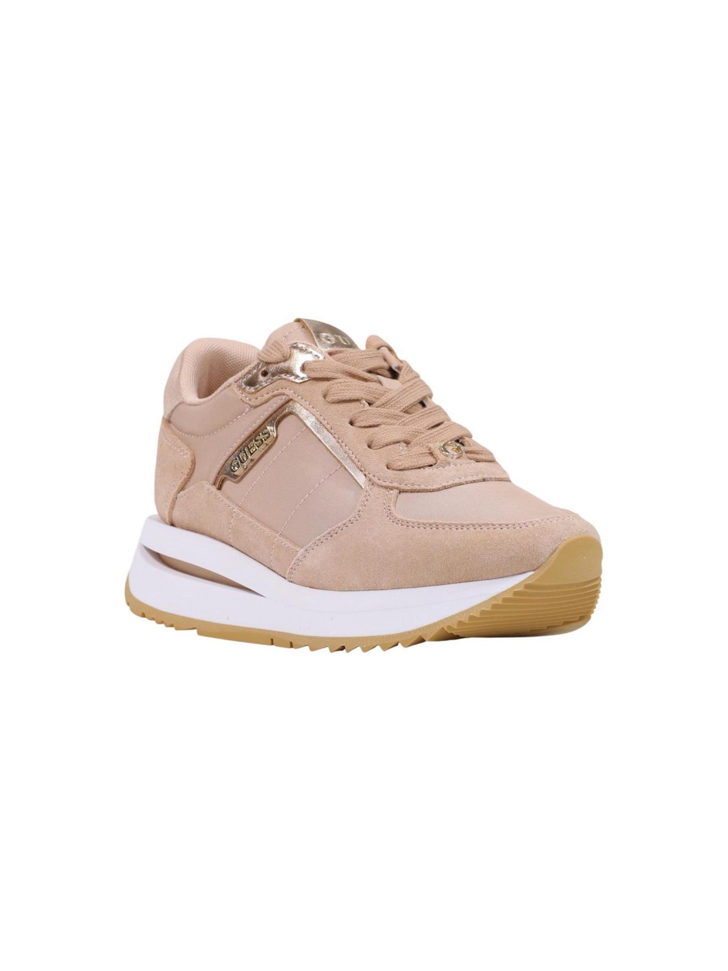 GUESS Platform trainers 'ENERGY5 FLTEG5 LEA12' in Beige