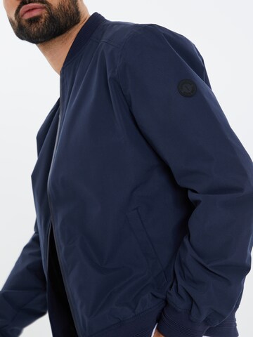 Threadbare Between-season jacket 'Riot' in Blue