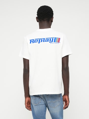 REPLAY Särk, värv valge: eest vaates