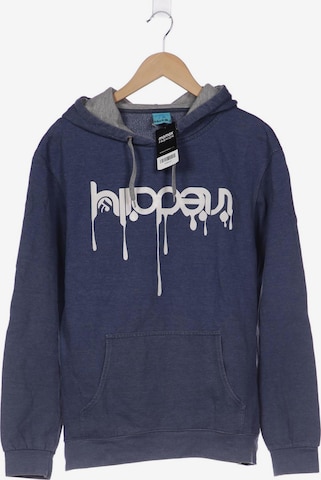 Iriedaily Sweatshirt & Zip-Up Hoodie in L in Blue: front