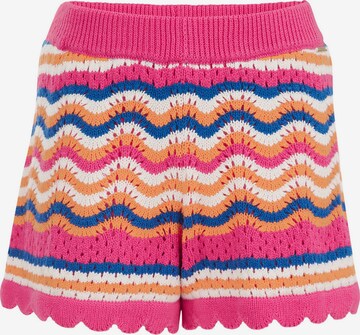 WE Fashion Regular Shorts in Pink: predná strana