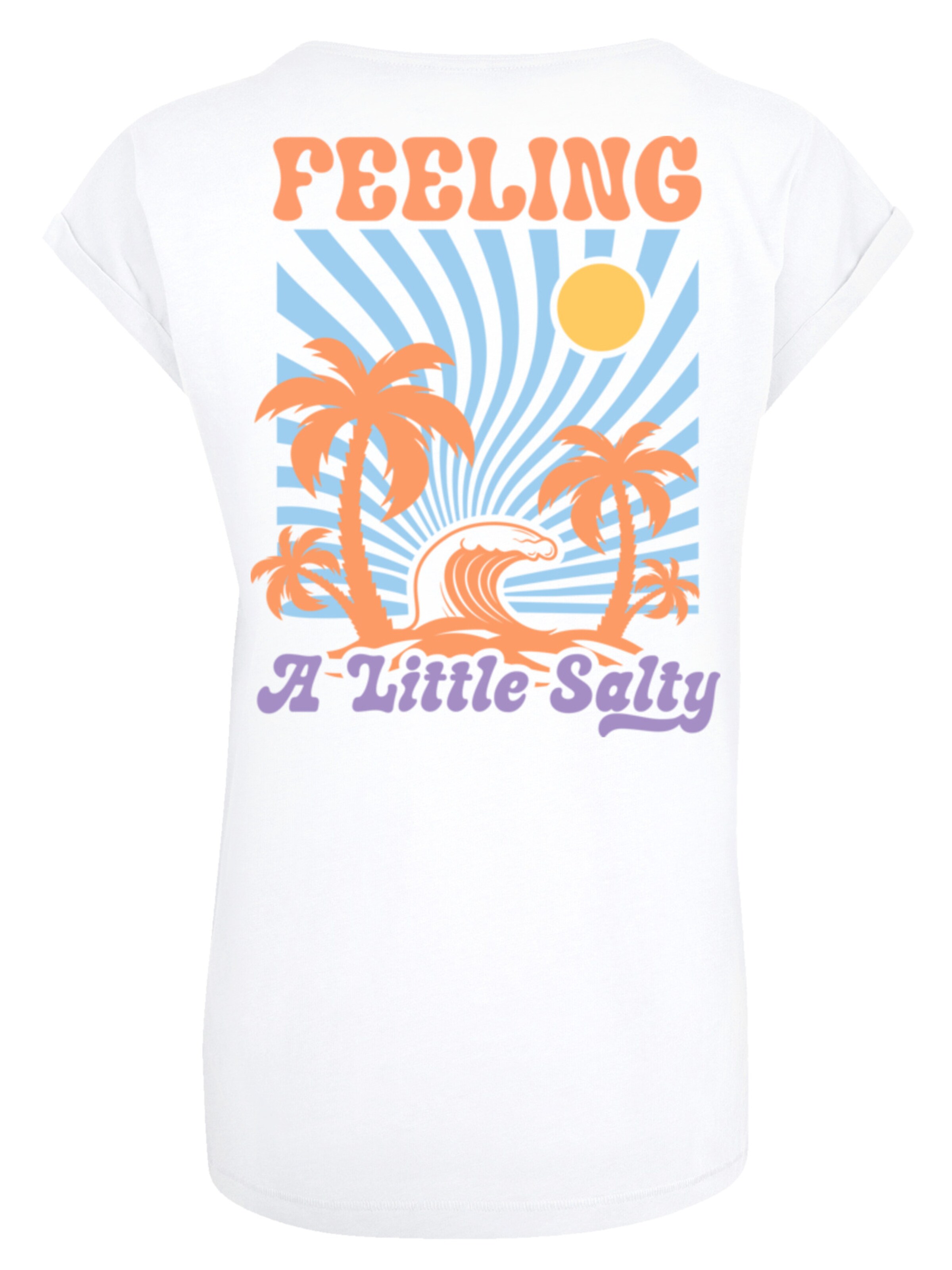 T-shirt 'Feeling a Little Salty Summer' F4NT4STIC en blanc