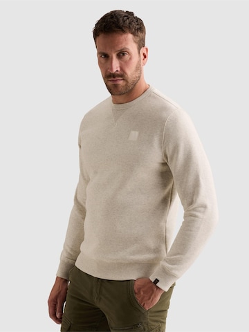 Sweat-shirt 'Sweatshirt with raglan sleeves and flight pocket' PME Legend en blanc : devant