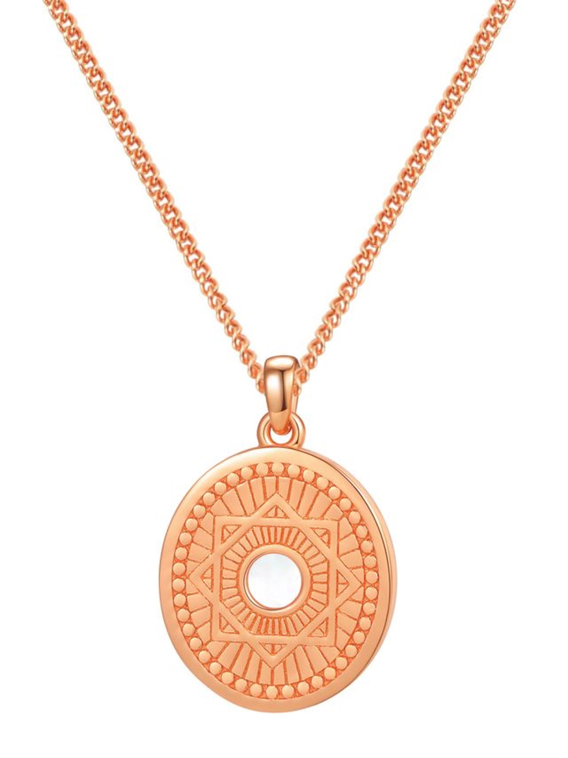 Hey Happiness - Cadena 'Inner Insight' en oro: frente