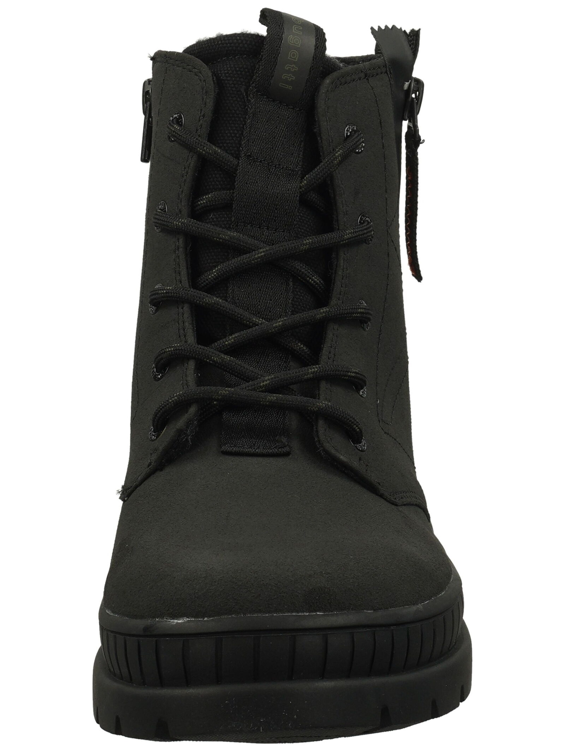bugatti Lace-up boots in Black