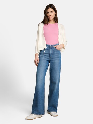 TOM TAILOR Knit cardigan in White